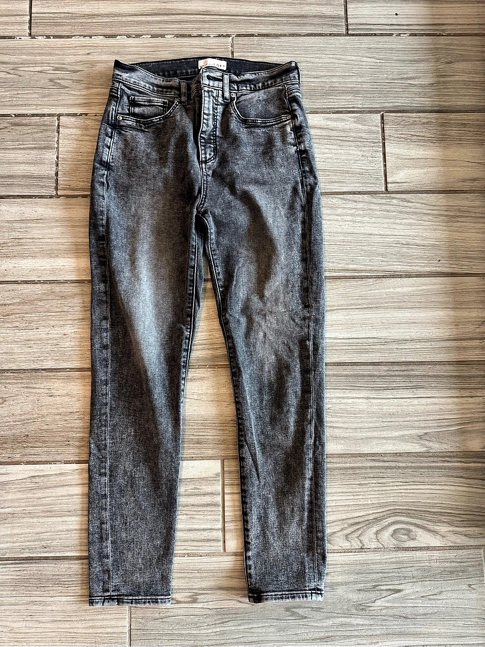 Loft Gray Skinny Jeans